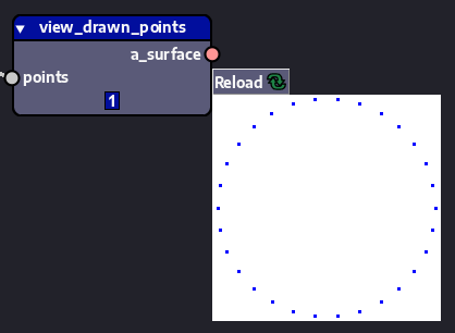view_drawn_points node after execution